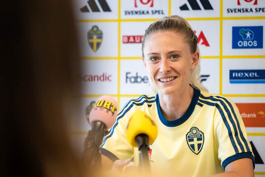 Rebecka Blomqvist of the Swedish women's national football