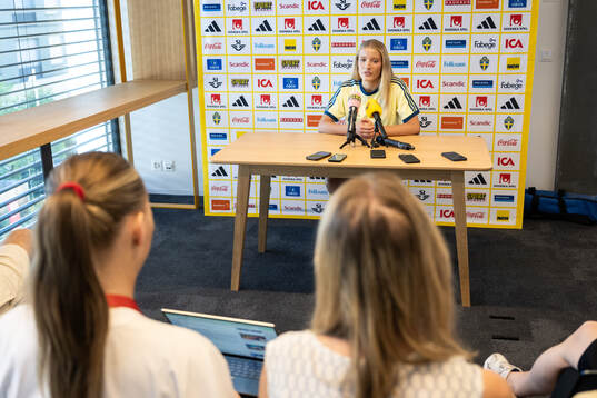 Smilla Holmberg of the Swedish women's national football