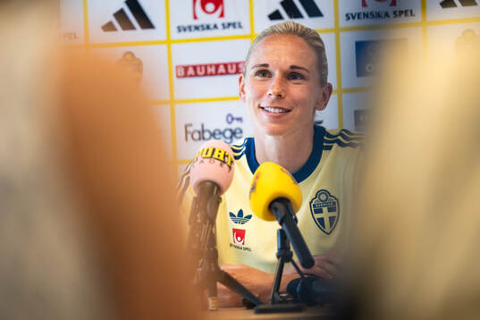 Jonna Andersson of the Swedish women's national football