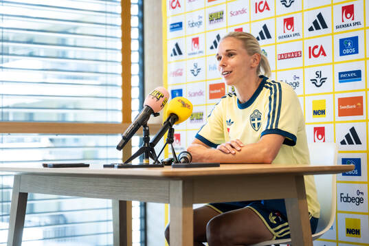 Jonna Andersson of the Swedish women's national football