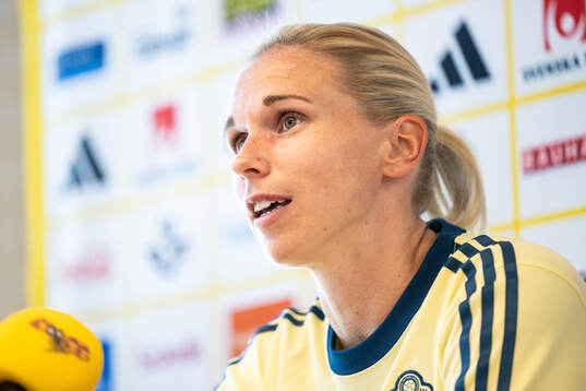 Jonna Andersson of the Swedish women's national football