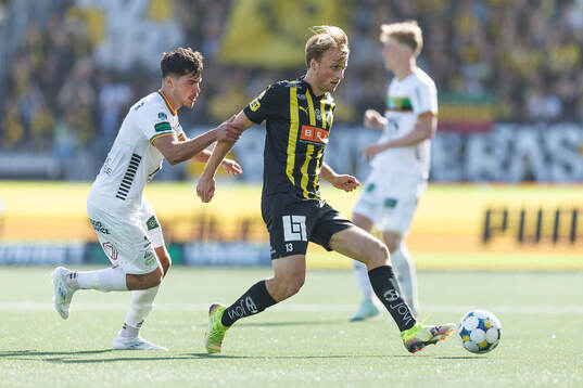 GAIS William Milovanovic och Häckens Sigge Jansson