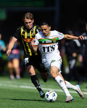 Häckens Filip Öhman och GAIS Amin Boudri