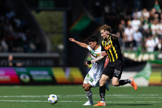 GAIS William Milovanovic och Häckens Simon Gustafson