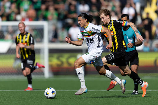 GAIS Amin Boudri och Häckens Simon Gustafson