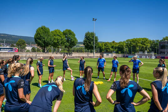 Gemma Grainger, head coach of the Norwegian women's