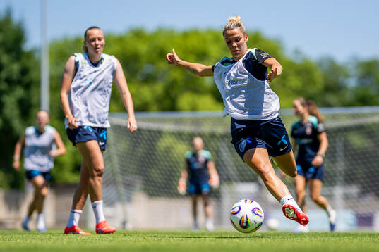 Celin Bizet Dønnum of the Norwegian women's national