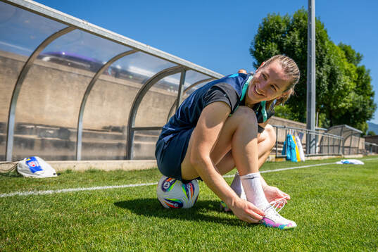 Elisabeth Terland of the Norwegian women's national