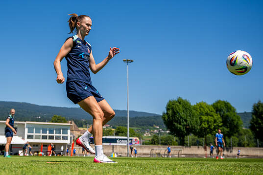 Caroline Graham Hansen of the Norwegian women's national