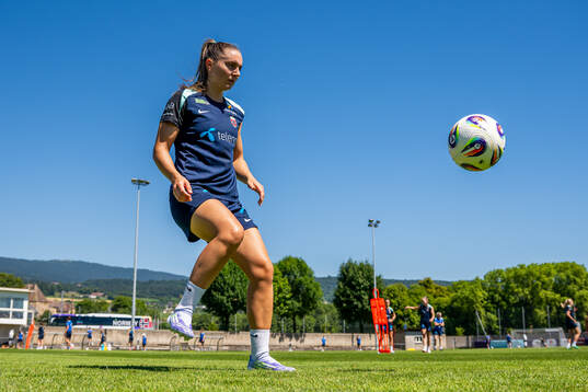 Vilde Bøe Risa of the Norwegian women's national football