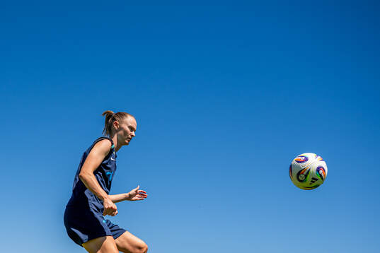 Caroline Graham Hansen of the Norwegian women's national