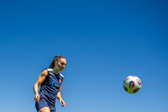 Vilde Bøe Risa of the Norwegian women's national football
