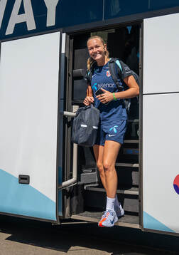 Frida Maanum of the Norwegian women's national football