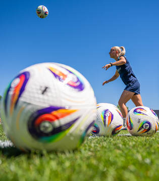 Emilie Woldvik of the Norwegian women's national football
