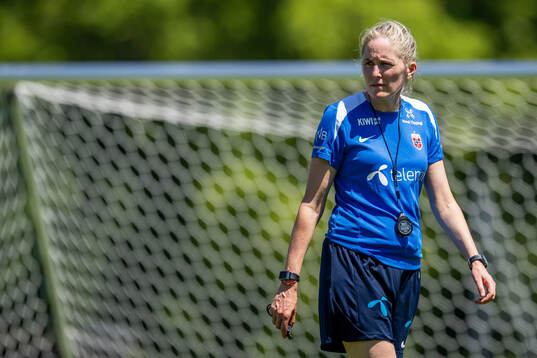 Gemma Grainger, head coach of the Norwegian women's