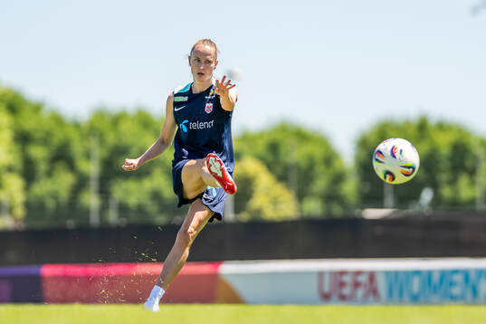 Caroline Graham Hansen of the Norwegian women's national