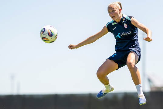 Frida Maanum of the Norwegian women's national football team