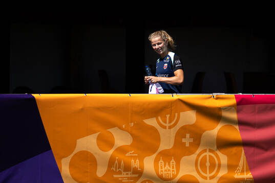 Justine Kielland of the Norwegian women's national football