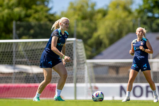 Mathilde Harviken of the Norwegian women's national