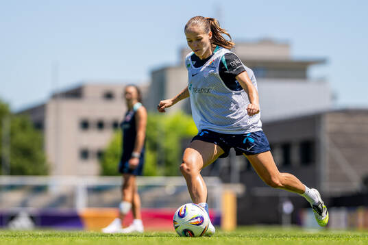 Guro Reiten of the Norwegian women's national football team