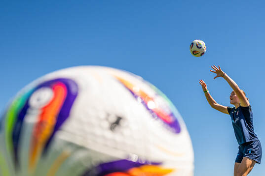 Bläddra bland fler bilder av UEFA Women's Euro 2025, day -3, Norway, training