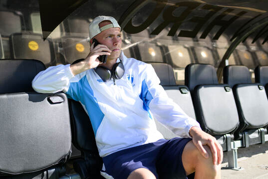 Malmö FFs Daniel Gudjohnsen