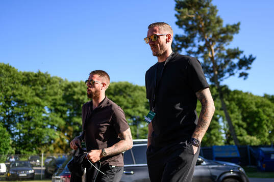 Malmö FFs Pontus Jansson och målvakt Robin Olsen