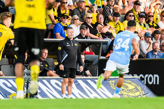 Mjällbys tränare Anders Torstensson