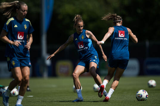 Nathalie Björn of the Swedish women's national football