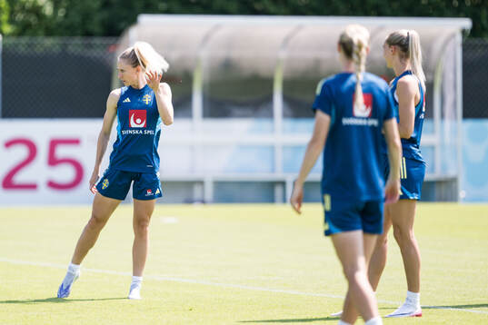 Rebecka Blomqvist of the Swedish women's national football