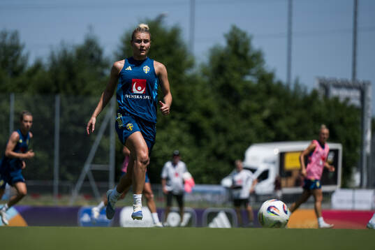 Amanda Nildén of the Swedish women's national football team