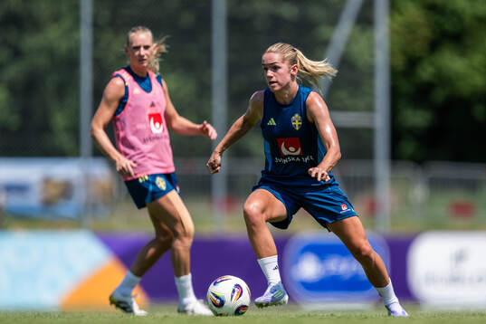Hanna Lundkvist of the Swedish women's national football