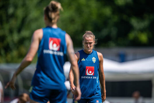 Filippa Angeldahl of the Swedish women's national football