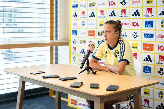 Filippa Angeldahl of the Swedish women's national football