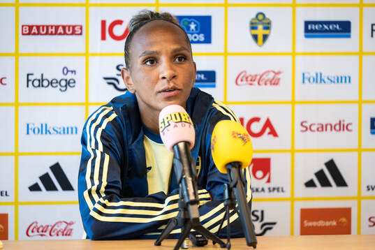 Madelen Janogy of the Swedish women's national football