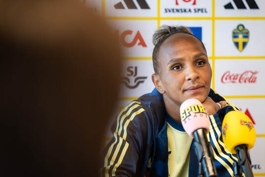 Madelen Janogy of the Swedish women's national football