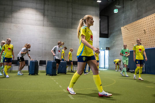 Smilla Holmberg of the Swedish women's national football