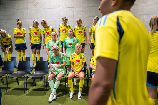 Nathalie Björn, Amanda Ilestedt, Fridolina Rolfö, Lina