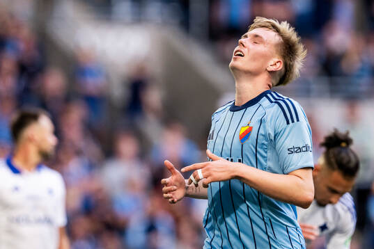 Djurgårdens Santeri Haarala deppar
