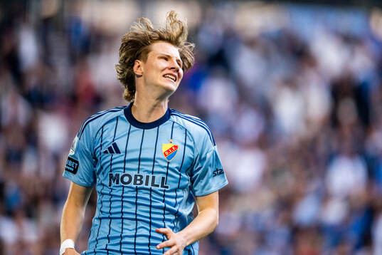 Djurgårdens August Priske Flyger deppar
