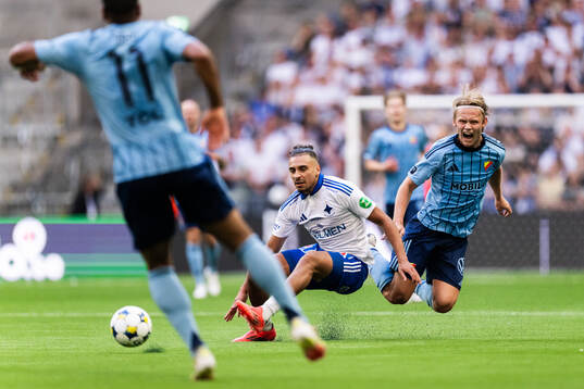 IFK Norrköpings Moutaz Neffati och Djurgårdens Tobias