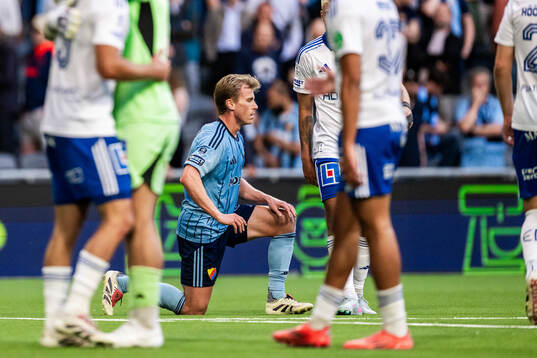 Djurgårdens Rasmus Schuller deppar
