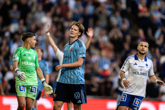 Djurgårdens August Priske Flyger deppar