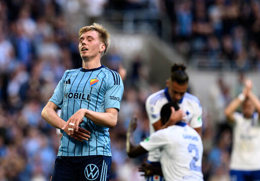 Djurgårdens Santeri Haarala deppar