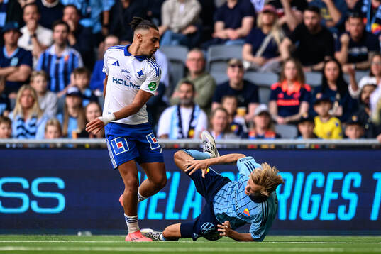 IFK Norrköpings Moutaz Neffati och Djurgårdens Oskar