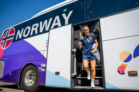 Vilde Bøe Risa of the Norwegian women's national football