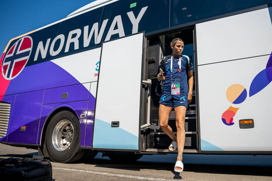 Celin Bizet Dønnum of the Norwegian women's national