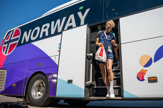 Ada Hegerberg of the Norwegian women's national football
