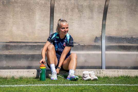Emilie Woldvik of the Norwegian women's national football