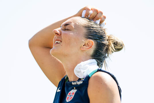 Vilde Bøe Risa of the Norwegian women's national football